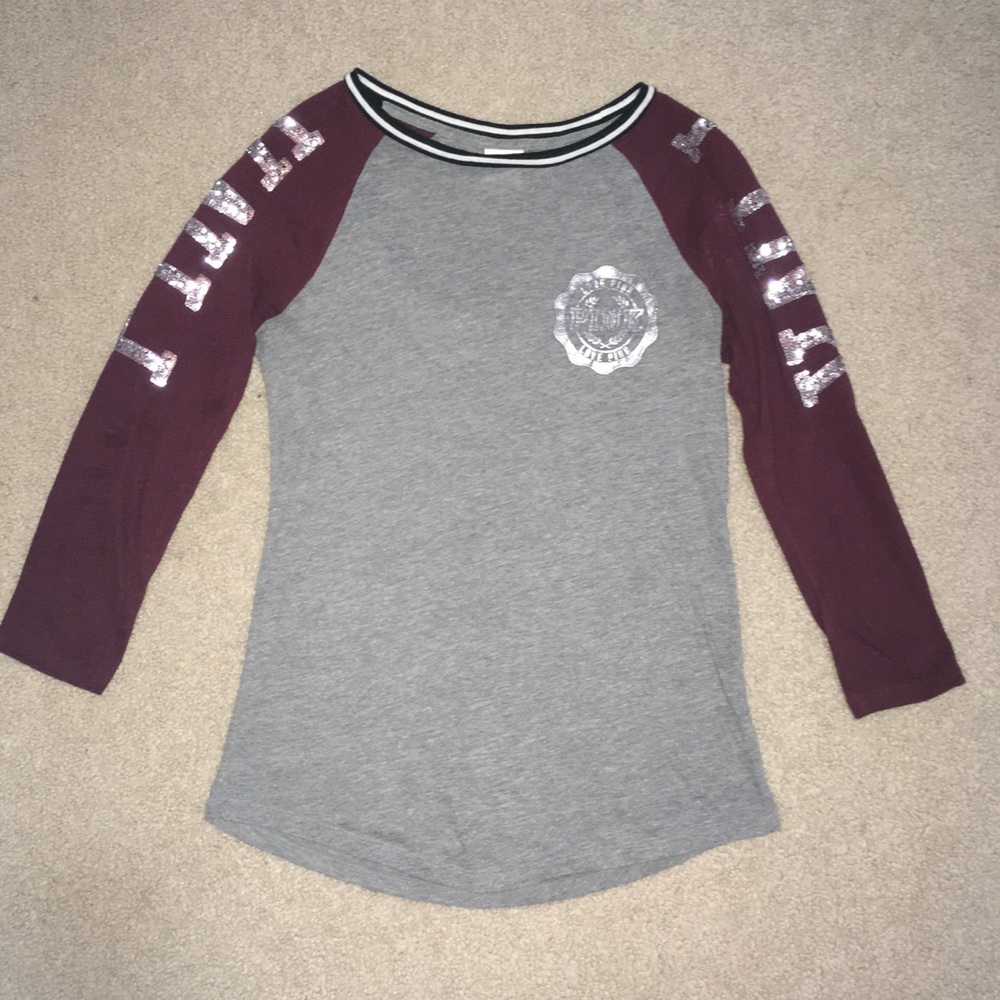 PINK VS LONG SLEEVE TOP
